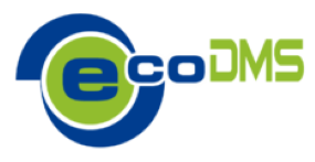 ecoDMS Logo – Archivierungssoftware für digitale Dokumentenverwaltung und rechtssichere Archivierung.